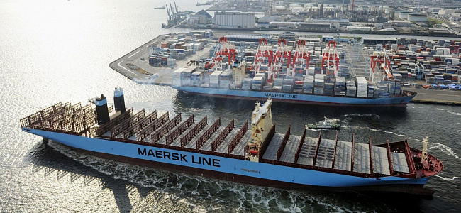 История контейнера. Maersk Lines.
