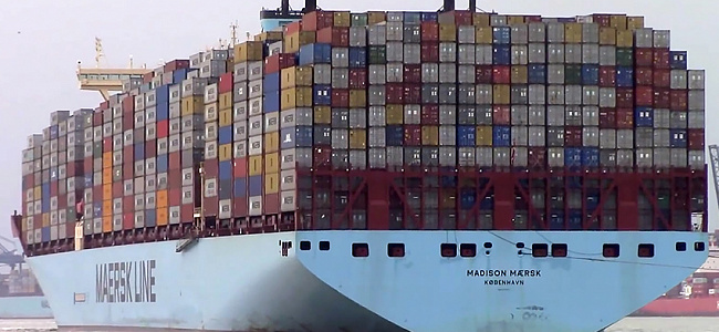 История контейнера. Maersk Lines.