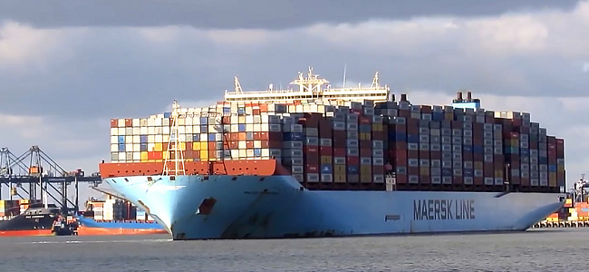 История контейнера. Maersk Lines.