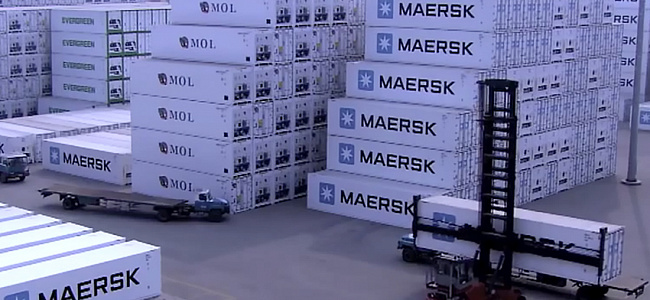 История контейнера. Maersk Lines.